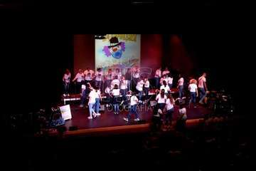 Gala de presentación de Los Biznietos de SaryManchez en Telde (Foto Francisco Javier Santana)